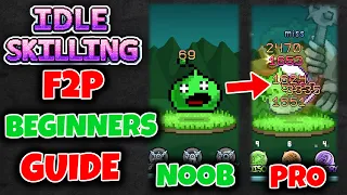 Get the right Start Tips and Tricks for New Players Idle Skilling Beginners Guide