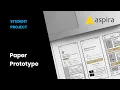 Paper Prototype - Hair stylist Saloon Appointment Booking Mobile App