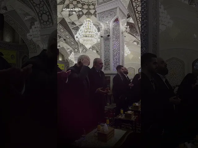 ⁣ارتدين الحجاب بحملِ الورود وابتهاجًا بمولد السيدة الزهراء ( عليها السلام ) في حفل سن التكليف الشرعي