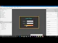 Login Screen With JavaFX CSS