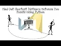 Find Shortest Distance Using Searching Algorithms Artificial Intelligence GUI python tkinter