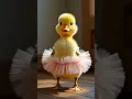 Dancing Duckling in a Tutu! 🩰🐤#duckdance ##cute #funny #ducklingspro #duck #animals #adorable