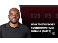 How to Create a Bold Yet Elegant Colorful Countdown Timer Module With Divi