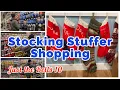 STOCKiNG STUFFERS SHOPPiNG with my husband
