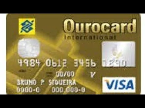 CARTÃO DE CRÉDITO OUROCARD VISA INTERNACIONAL