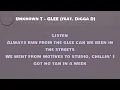 Unknown T - GLEE (Lyrics) ft. Digga D