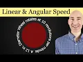 Linear Speed and Angular Speed - Easy Way to Find