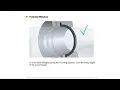 Rod seal - Installation instructions