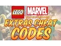 Lego Marvel Super Heroes - All Extras Cheat Codes