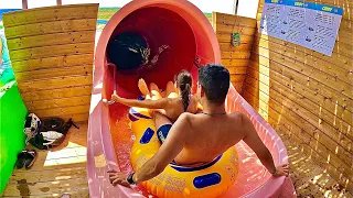 Sliding Into Adventure 🚀 Bowl Ride at Frenzy Waterpark France