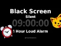 Black Screen 9 Hour Timer Silent 1 Hour Loud Alarm Sleep and Relaxation
