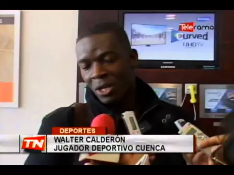 Walter Calderón se incorpora a Deportivo Cuenca