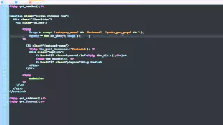 Responsive Wordpress Theme Tutorial Part 9 5 WP Query