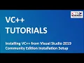Installing VC from Visual Studio 2019 Community Edition Installation Setup