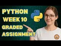 Python Week 10 Graded Assignment IITM BS Degree