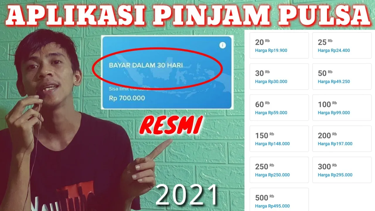 Di Video kali ini saya memberikan informasi bagaimana mendapatkan pulsa gratis 100 Ribu dari karu Tr. 