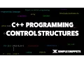 Control Structures in C C Programming Tutorials for Beginners