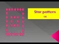 Star pattern 14 in c and c language star pattern prgram