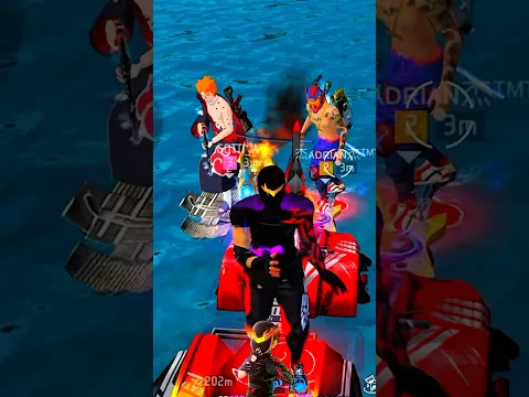 EMOTE sobre el AGUA? 😱 Free fire