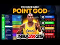 BEST 2-WAY POINT GUARD BUILD in NBA 2K25 CONTACT DUNKS LIMITLESS RANGE best build 2k25