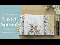 Easter Weekly Spread Pastel Dutch Doors 8x8 TIEFOSSI Journal