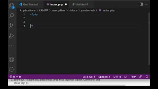 09 Hello world Writing your first php Script - Backend Development with Power Babaniyi