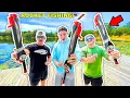 Rocket Fishing Challenge For Biggest Fish 1v1v1