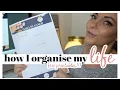 HOW I ORGANIZE MY LIFE - NEXT LEVEL PRODUCTIVITY FREE PRINTABLE PLANNERS THE SUNDAY STYLIST