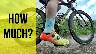 the most expensive cycling shoes ive ever worn santic alpha 2 0 