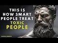 Download Lagu 13 Clever Ways to DEAL With TOXIC PEOPLE  | STOICISM