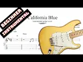 Download Lagu California Blue TAB - guitar instrumental tabs (PDF + Guitar Pro)