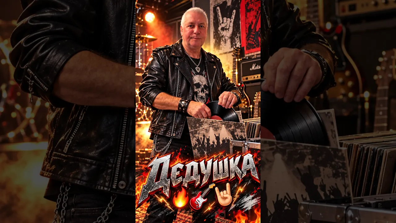 Дедушка 🔥🎸🤘🏻