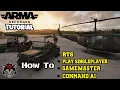 ARMA REFORGER 1 2 TUTORIAL Command Ai Single Player Use GameMaster