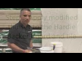 How to install tiles with the Hardie Backer board