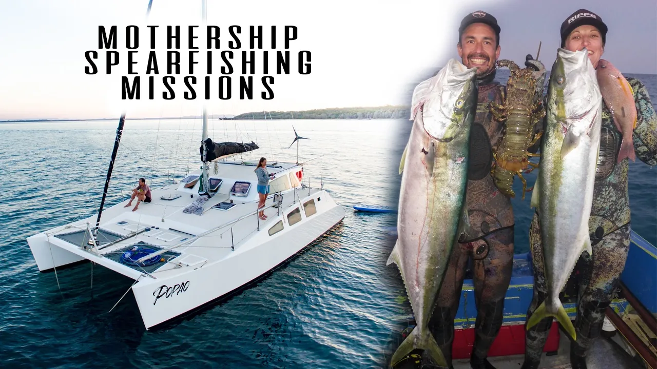 Mothership Spearfishing Missions – Wahoo, Kingfish & Crays on the BBQ Ep.16