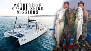 Mothership Spearfishing Missions – Wahoo, Kingfish & Crays on the BBQ Ep.16