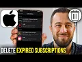 How To Delete Expired and Inactive Subscriptions on iPhone