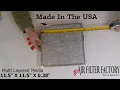 Replacement 99010467 S99010467 Range Hood Aluminum Grease Premium Filter by Air Filter Factory