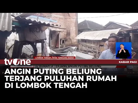 Bencana Angin Puting Beliung Buat 2 Warga Alami Patah Tulang