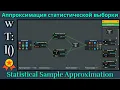 Statistical Sample Approximation while True learn Gold