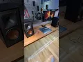 Download Lagu Vinyl turntable with Klipsch Powered Speakers