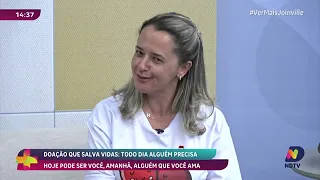 Doação de sangue em Joinville mostra como gestos simples podem salvar vidas