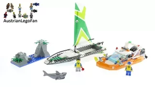Lego City 60168 Sailboat Rescue - Lego Speed Build Review
