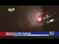 Car Crashes Into Hydrant Causes Power Outages Near Universal City