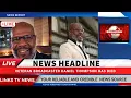 Veteran broadcaster Daniel Thompson has d ed
