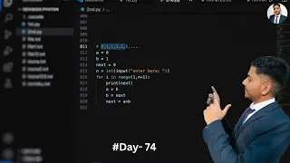 Python program to print the fibonacci series