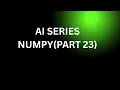 Uniform Distribution with NumPy Python Tutorial