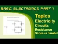 AVG Solutions Live Stream - Basic Electronics Part 1