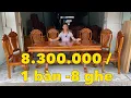 Download Lagu Bàn ăn 8 ghế giá rẻ nhất thị trường - bàn ăn chữ nhật
