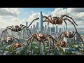 How BIG are SPIDERS Real vs Movie Spiders - EPIC 3D Size Comparison of Tarantulas Huntsman